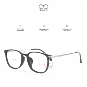 kacamata kecil tapi kokoh keren kekinian