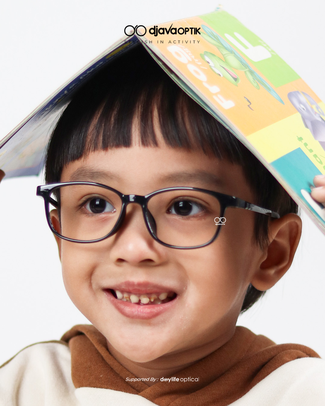Rekomendasi Bentuk Kacamata Anak Sesuai Bentuk Wajah