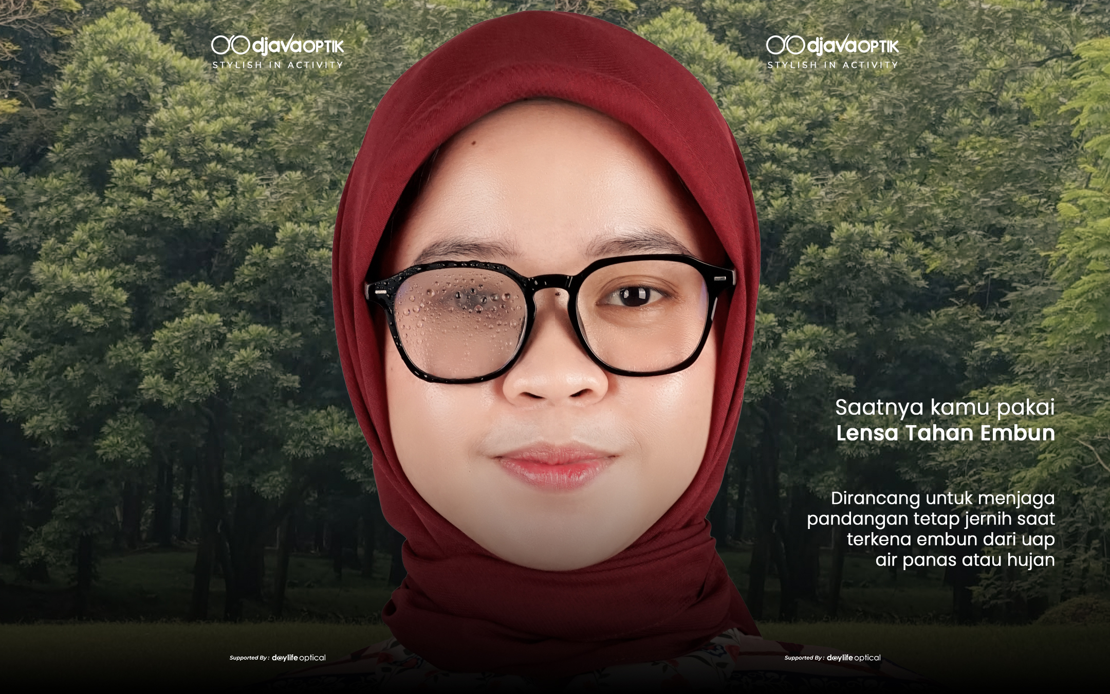 Pandangan Buram Saat Hujan? Kacamata Anti Embun Solusinya!